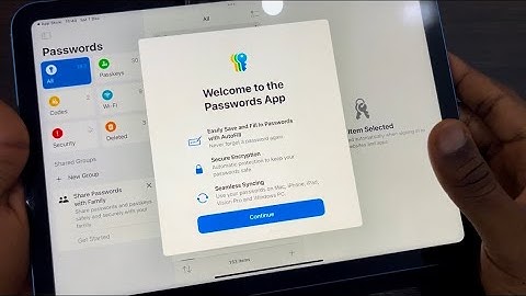 iPadOS 18: How to Get Back Deleted Passwords App on iPad