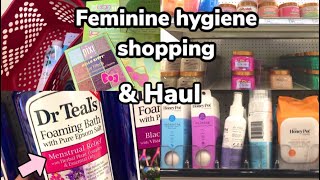 Hygiene shop with me at target+Haul!! 2022
