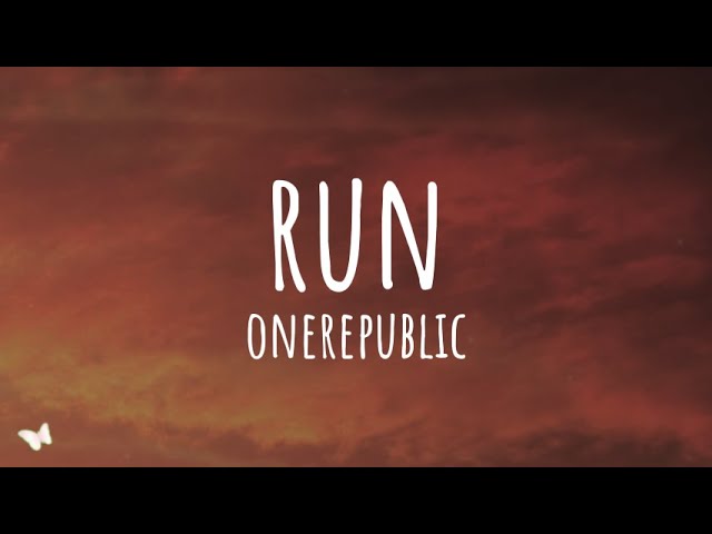OneRepublic - run {tradução} 