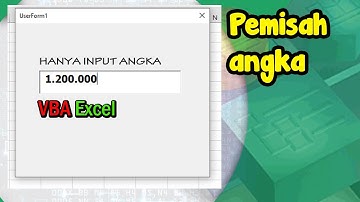 Cara Membuat Pemisah Angka Uang di Macro VBA Excel