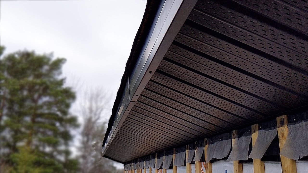 Installing Soffit and Fascia on my DIY Shed StepbyStep YouTube