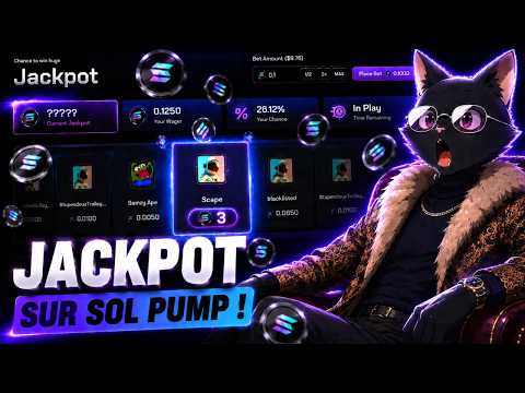 J’ai touché un JACKPOT sur le nouveau jeu SolPump