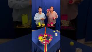 Race To Throwing Ping Pong Balls Into Mini Party Cups For Cash