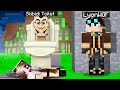 SCAPPIAMO DALLA CASA DI SKIBIDI TOILET SU MINECRAFT!!