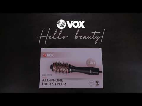 Sve što vam treba u jednom uređaju – 5 u 1 styler za kosu HBC2012B! (NOVO) - video from VOX Electronics