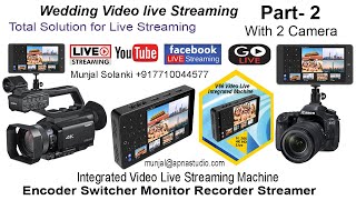 Video Hub V66 video Live Streamer