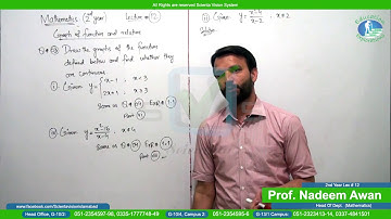Mathematics | 2nd year | Lecture # 12 | Ch# 1 | " Ex 1.5" | By Prof. Nadeem Awan