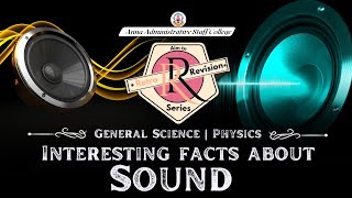 Retro Revision | Interesting facts about Sound | Part - 1 | S Vijaya Kumar