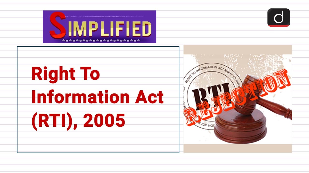 right to information act 2005 assignment