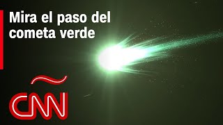 Resumen del cometa verde, visible en el cielo nocturno por primera vez desde la Edad de Piedra