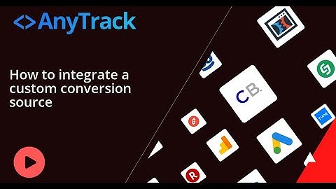 How to integrate a custom conversion source.