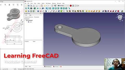 Exercise 4 FreeCAD Part Design Tutorial For Beginner