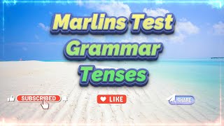 Marlins Test For Seafarer - Grammar