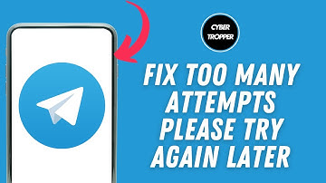 How To Fix Telegram Too Many Attempts Please Try Again Later (Full Tutorial)