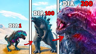 A Verdadeira Evolução Do Godzilla 2024 O Gigante Rei Dos Kaijus E Dinossauros 200 Dias Ark