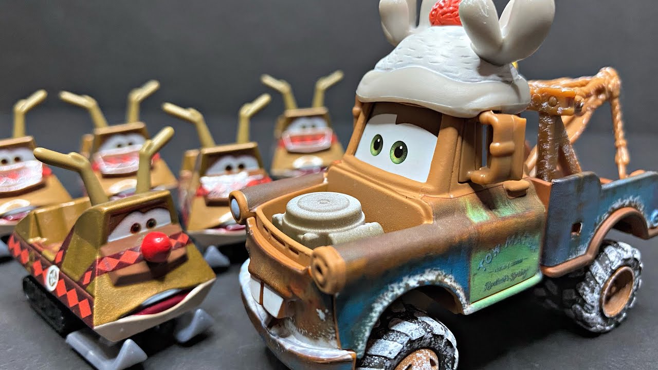 Mattel Reindeer Mater 2011 Snowglobe Christmas Winter Time