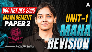 UGC NET Management Marathon Class | UGC NET Management Unit 1 | UGC NET Management Complete Revision