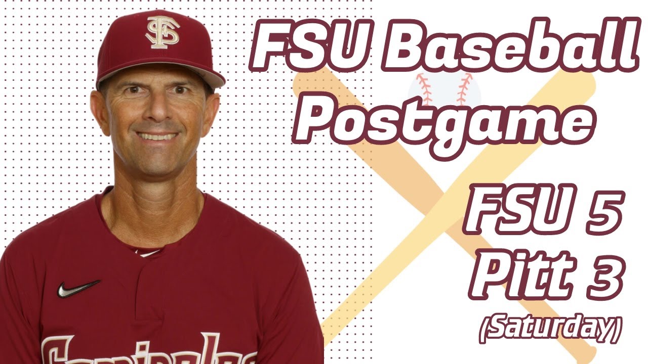 Florida state baseball link jarrett on fsu 5 3 win over pitt clinch