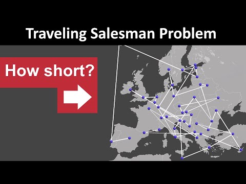 AI using Genetic Algorithm to find the shortest way through all capitals in Europe | TSP