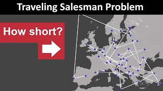 AI using Genetic Algorithm to find the shortest way through all capitals in Europe | TSP