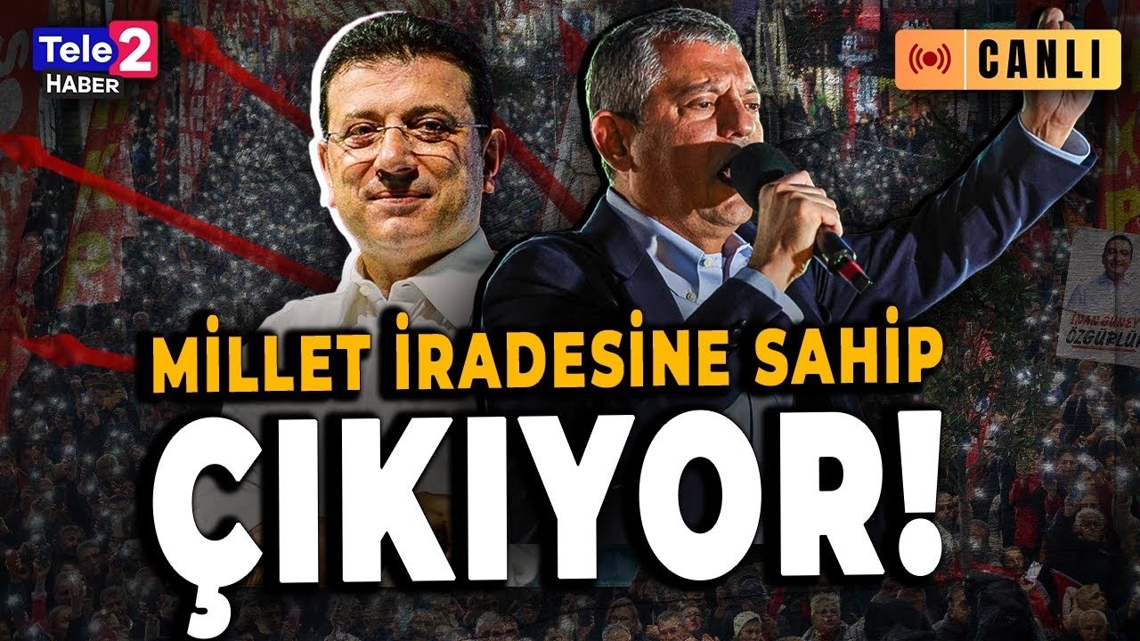 #CANLI Özgür Özel CHP'nin Karaman mitinginde konuşuyor! (7 Mart 2026)