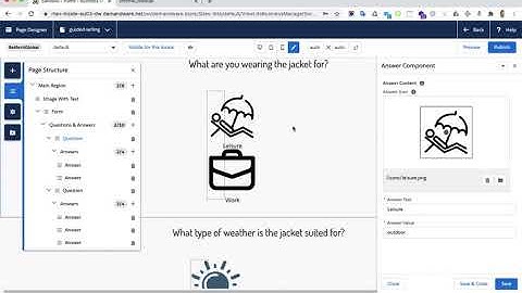 Page Designer Guided Selling