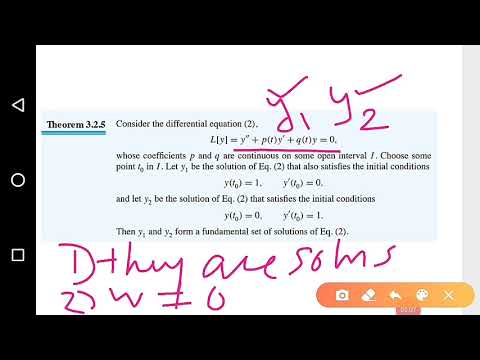 Fundamental set of