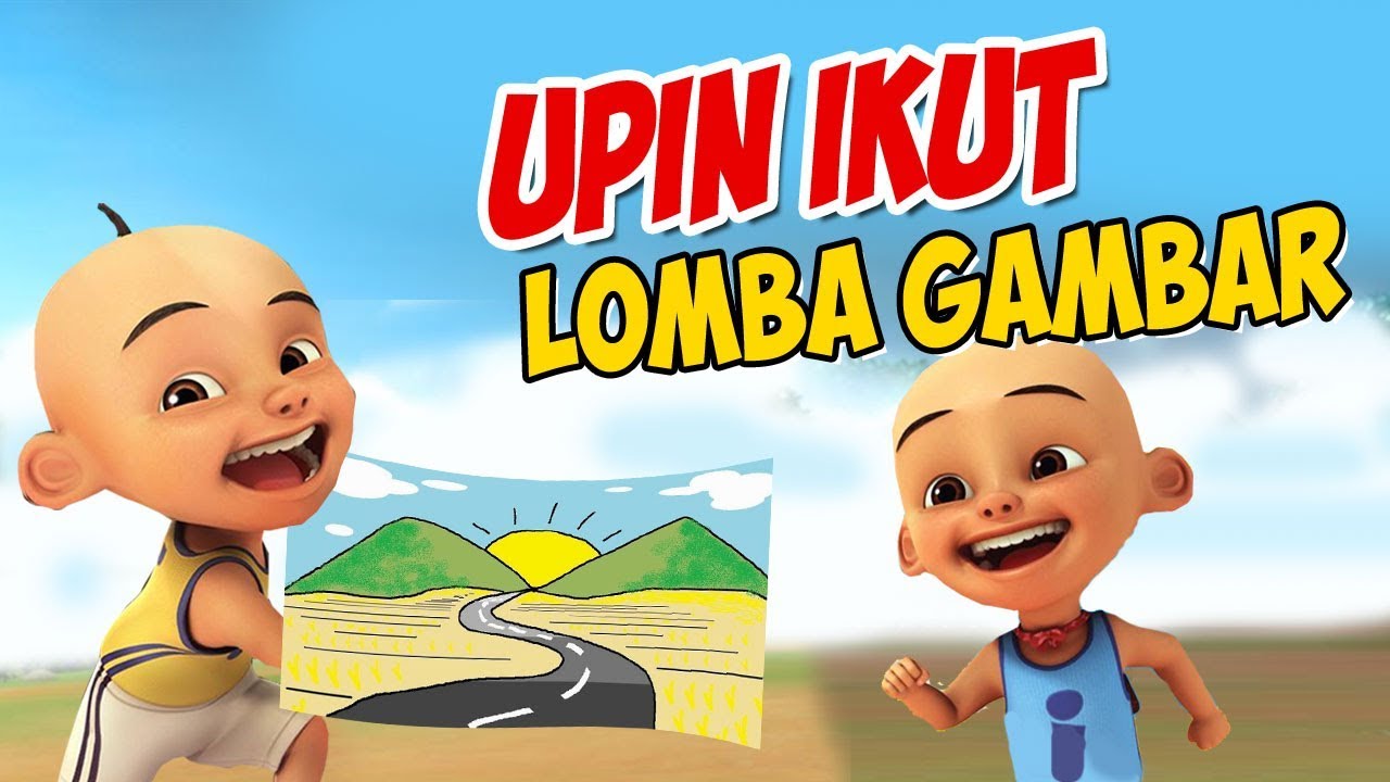  Upin ipin ikut Lomba Gambar Upin menang GTA Lucu YouTube