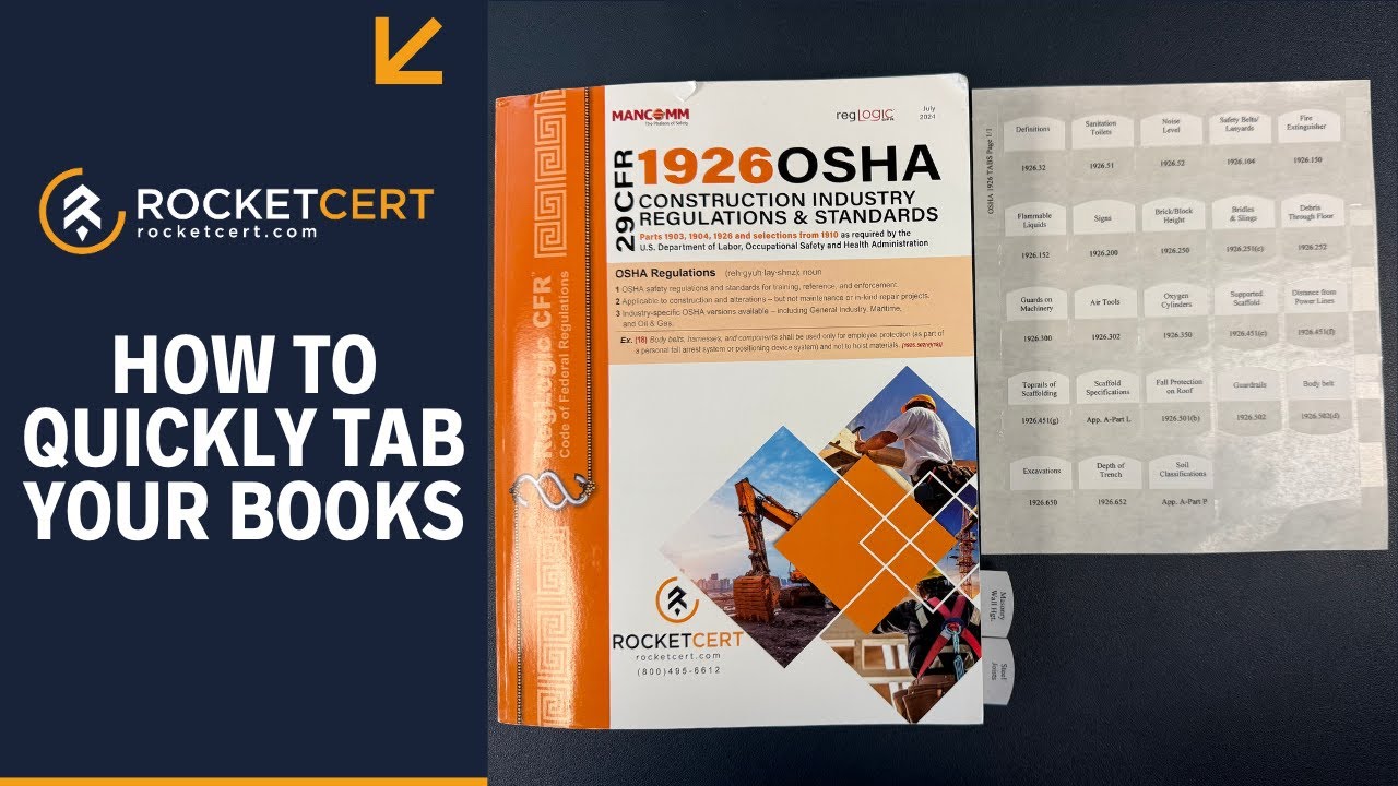 How to Quickly Tab Your Books - YouTube