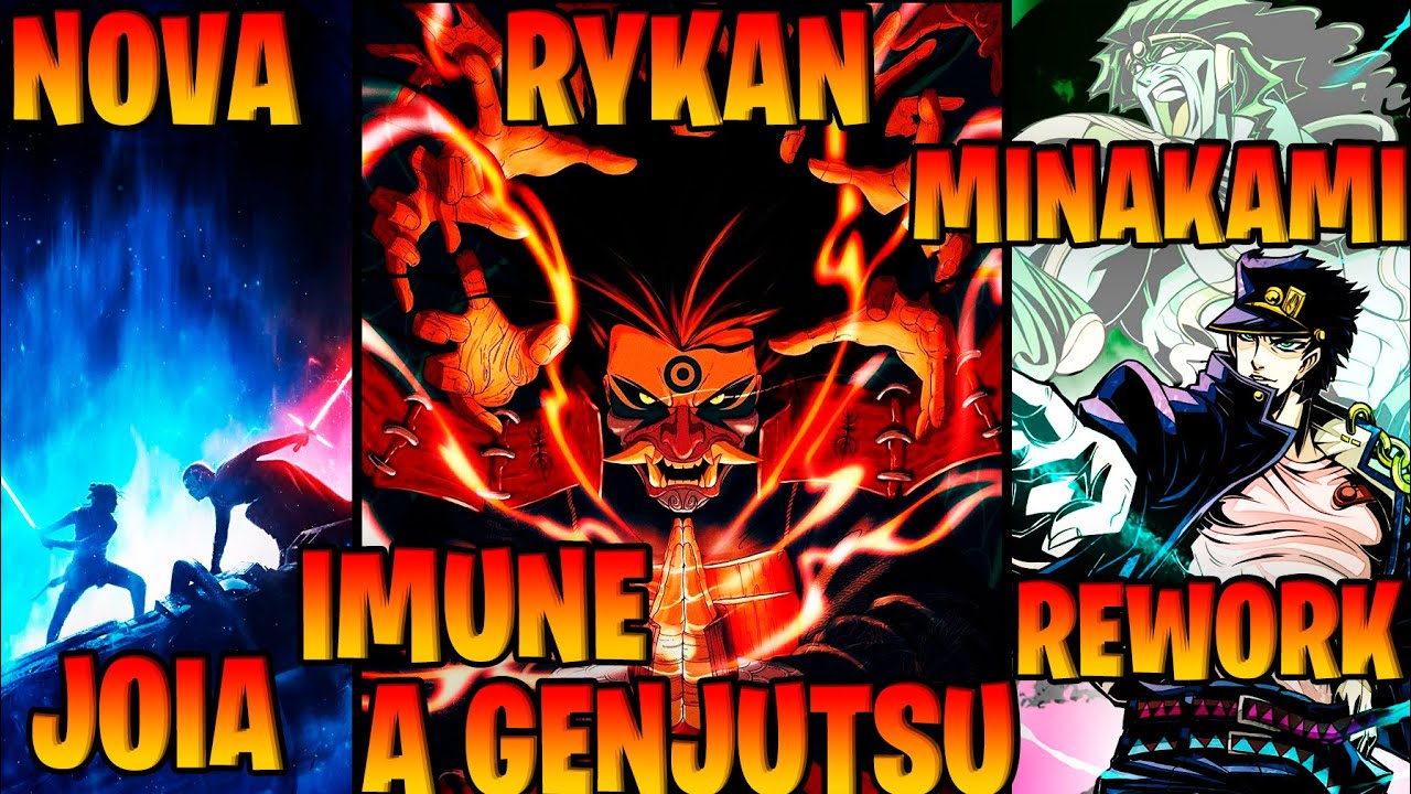 NOVA JOIA RYKAN SHIZEN IMUNE A GENJUTSU MINAKAMI REWORK SHINDO LIFE YouTube