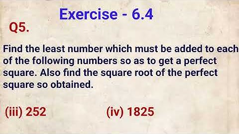Exercise 6.4 Question 5 class 8 | Q5 ex 6.4 (iii and iv) class 8 | Maths class  8 exercise 6.4 |