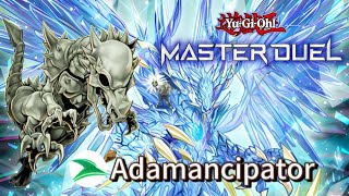 Master duel | Adamancipator Anti-meta deck | Fossil Dyna lock field + Control