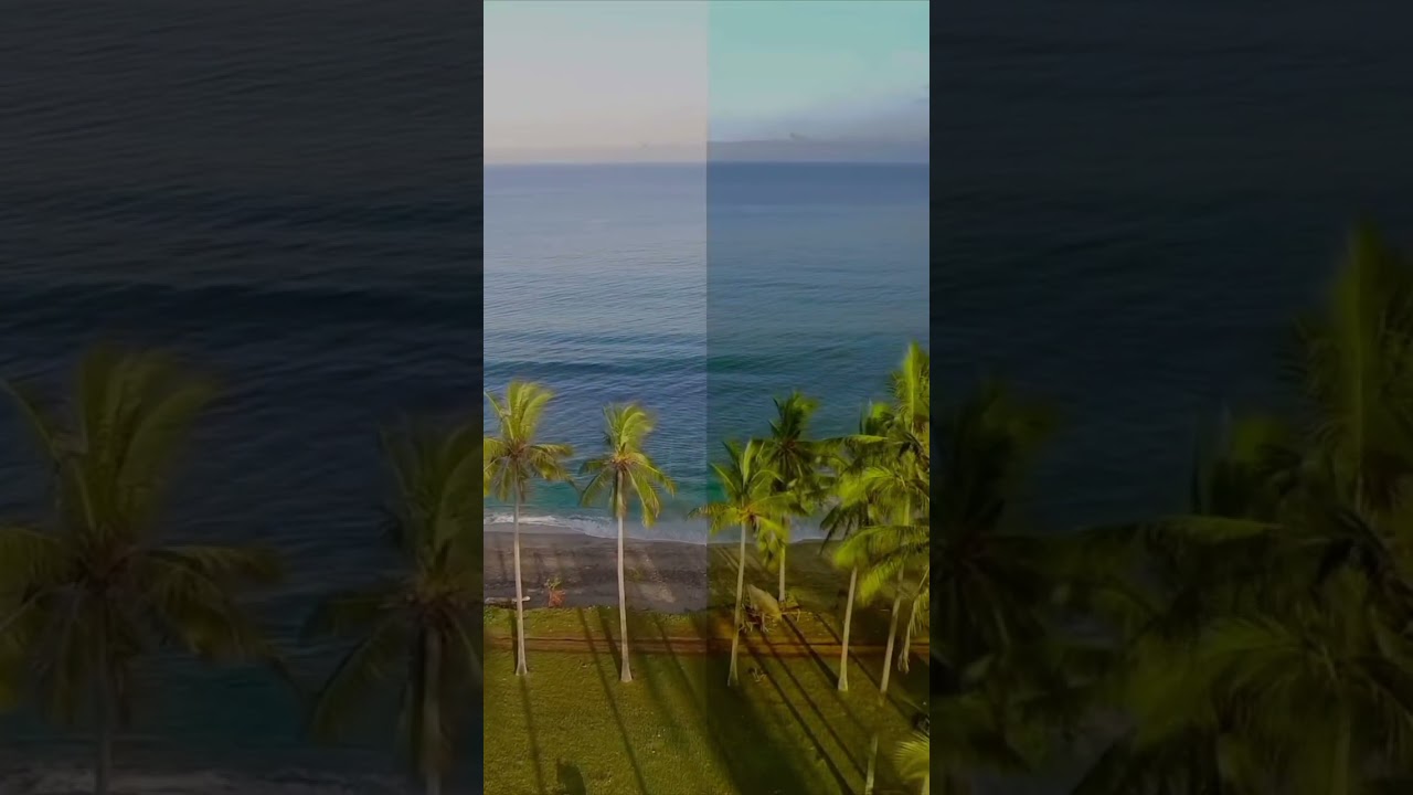 Colour correction in one frame