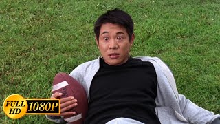 Jet Li plays American soccer with Black boys / Romeo Must Die (2000) Resimi
