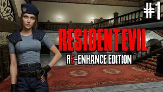 Resident Evil 1 HD Textures►Новая игра  за Джилл►Прохождение на русском #1