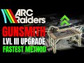 Fastest Way to Unlock Gunsmith Level 3 (Rusted Gears + Sentinel Core Guide) | ARC Raiders