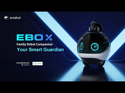 Enabot EBO X Family Robot Companion, Your Smart Guardian.