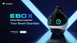 Enabot EBO X Family Robot Companion, Your Smart Guardian.