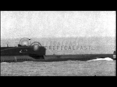 Link to order this clip: http://www.criticalpast.com/video/65675030334_Russian-submarines_guided-missile-destroyer_KASHIN-class_guided-missile-type Historic ...