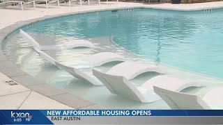 Families now moving into Travis County's first affordable housing partnership