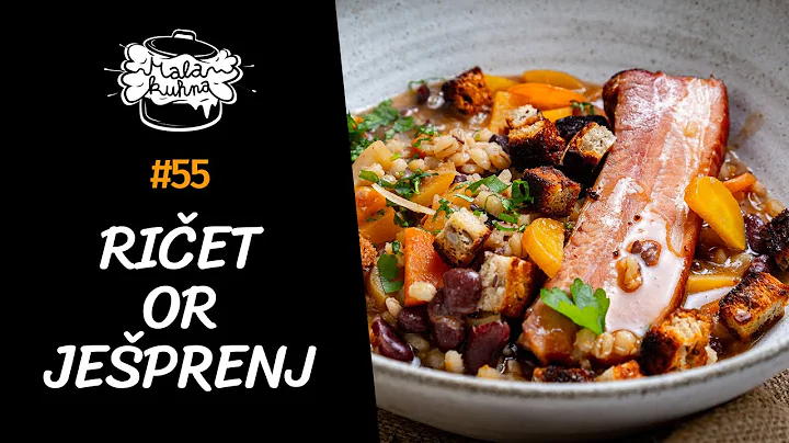 Traditional Slovenian Barley Stew "Ričet" | Little Kitchen recipe