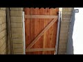 Building a New Wooden Gate