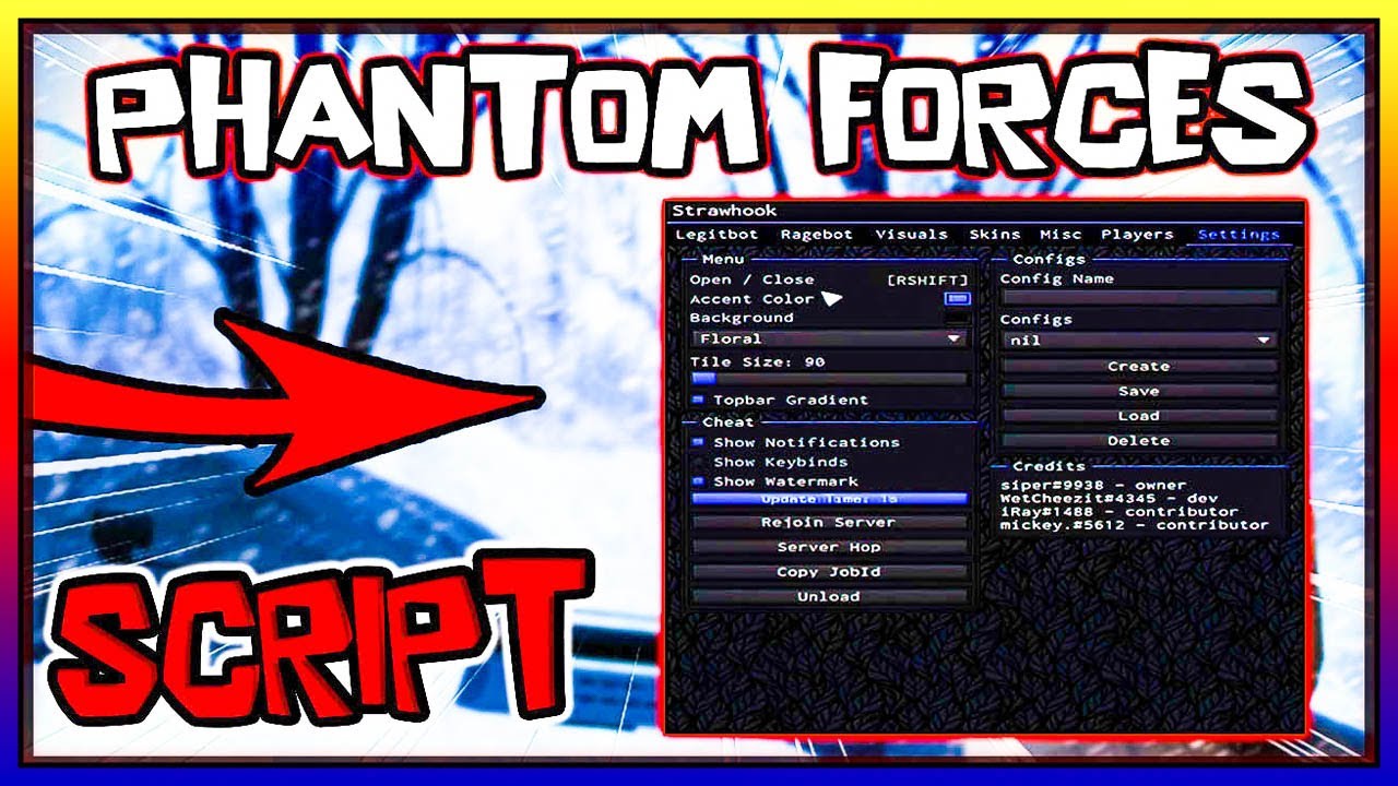 Roblox Script - Phantom Forces [Strawhook]