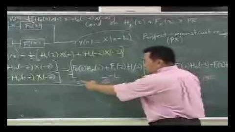 Wavelets and Filter Banks - Sampling Rate Change Operations/Filter Banks-11
