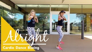 CARDIO DANCE BOXING - ALRIGHT - Pitbull & Machal Montano - FIRED UP DANCE FITNESS