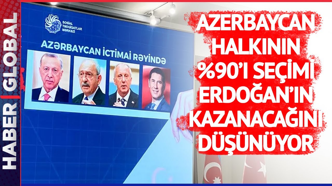 ⁣Azerbaycan'da Türkiye Seçim Anketi Sonuçları Açıklandı!