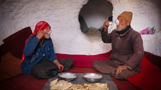 Exploring Old Lovers Cave Shelter | Village life Afghanistan