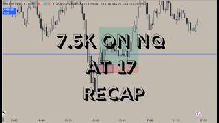 How I made 7.5k today on NQ DayTrading at 17