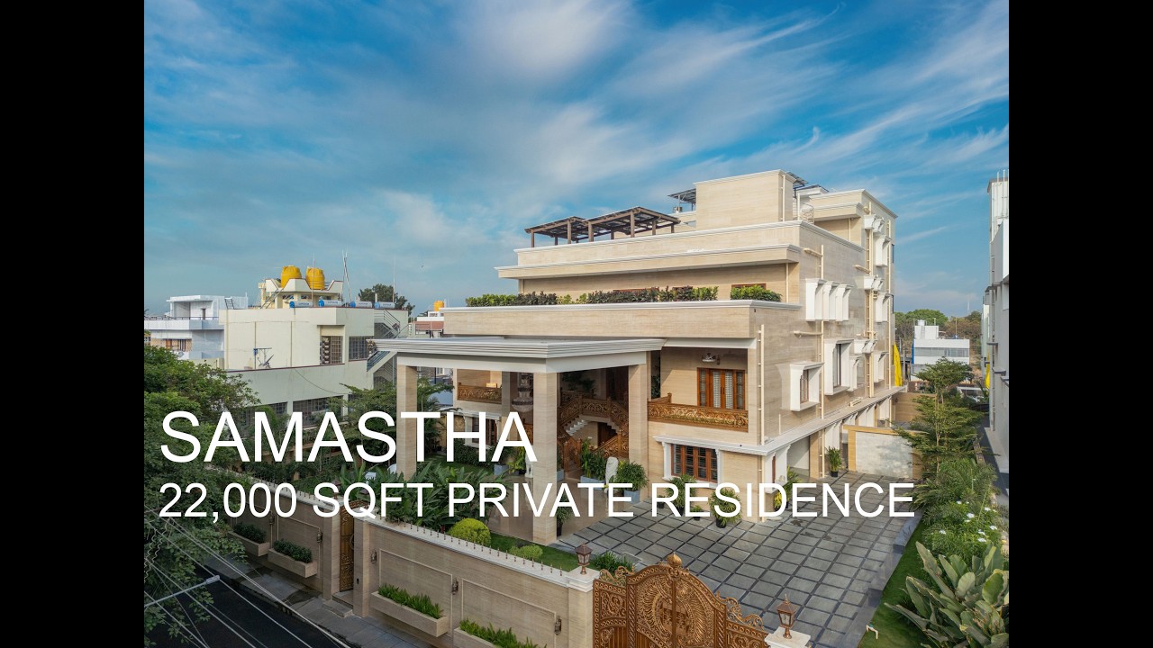 Samastha | Grand Royal Classical Residence Near Bangalore | 22,000 sq.ft Luxury Home by Panache