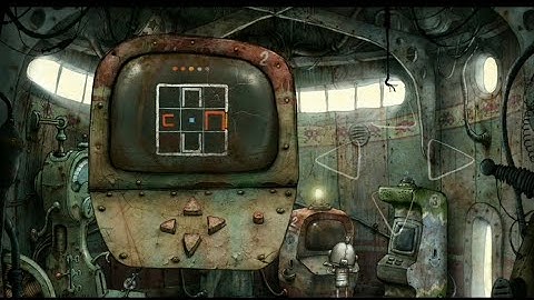 Machinarium Walkthrough Level 15 - Part 2 | Arcade Game - Square Puzzle Solve |